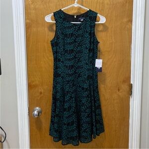 Tommy Hilfiger designer green lace party dress 2P NEW